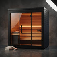 HaloVita Aura Luxe 2-Person Salt Therapy Room — Studio Shot