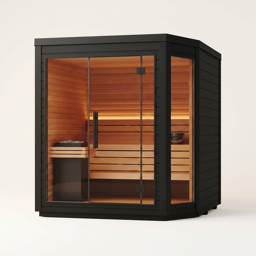 HaloVita Aura Luxe 2-Person Salt Therapy Room — Studio Shot