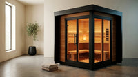 HaloVita Aura Luxe 2-Person Salt Therapy Room — Lifestyle