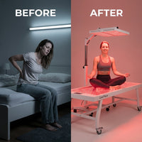 LumiThera ProLux 360 Red Light Therapy Bed — Before & After