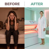 Sea Star HeliosPro 600 Red Light Therapy Capsule — Before & After
