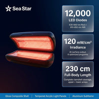 Sea Star HeliosPro 600 Red Light Therapy Capsule — Results & Stats