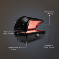 SeekPretty RadianceArc 900 Red Light Therapy Bed — infographic