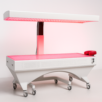 Red Light Therapy Bed Engineered for Professional Results, Full-Body Coverage, Medical-Grade LEDs, Adjustable Canopy