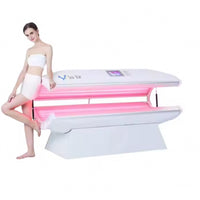 Red Light Therapy Capsule Built for Full Body Sessions, Medical-Grade LEDs, Clamshell Design, Touch Control