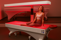 Red Light Therapy Bed Engineered for Professional Results, Full-Body Coverage, Medical-Grade LEDs, Adjustable Canopy