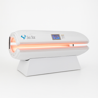 Red Light Therapy Capsule Built for Full Body Sessions, Medical-Grade LEDs, Clamshell Design, Touch Control